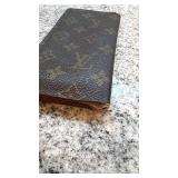 Louis Vuitton Monogram Long Brown Leather Wallet