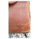 Louis Vuitton Monogram Long Brown Leather Wallet
