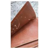 Louis Vuitton Monogram Long Brown Leather Wallet