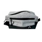 Set of 2 Travel Bags by Jones Sports Co. Black and Gray with Zipper Closures