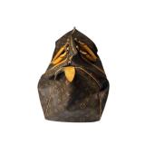 Louis Vuitton Monogram Canvas Keepall Bag 20x12x9 Inch