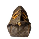 Louis Vuitton Monogram Canvas Keepall Bag 20x12x9 Inch