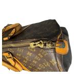 Louis Vuitton Monogram Canvas Keepall 45 Travel Bag with Leather Trim