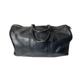 Louis Vuitton Black Epi Leather Keepall 19-Inch Travel Bag