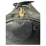 Louis Vuitton Black Epi Leather Keepall 19-Inch Travel Bag