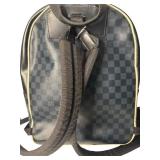 Louis Vuitton Damier Graphite Backpack with Geometric Design - America