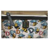 Dooney & Bourke Bee Print Wristlet Pouch