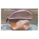 Coach Pink Monogram Shoulder Bag with Tag