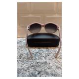 Betsey Johnson Wild Pair BJ086-06 GRY Sunglasses with Case