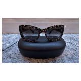 Shady Lady Bianca 1 FRAMES 5619-135 Floral Sunglasses with Case