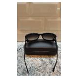 Shady Lady Bianca 1 FRAMES 5619-135 Floral Sunglasses with Case