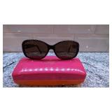Kate Spade Annika 100P Oversized Sunglasses with Case