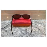 Kate Spade Annika 100P Oversized Sunglasses with Case