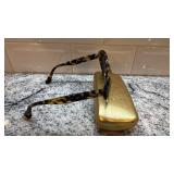 DKNY Tortoiseshell Cat Eye Sunglasses with Gold Case