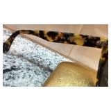 DKNY Tortoiseshell Cat Eye Sunglasses with Gold Case