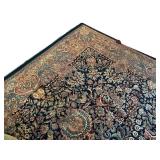LR - Vintage Persian-Style Area Rug with Floral Pattern
