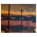 LR - "Fertile Ridge" Trial Proof Etching by Larry Welo