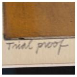 LR - "Fertile Ridge" Trial Proof Etching by Larry Welo