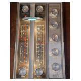 UL - Vintage Mid Century RCA Victor Stereo Console with Turntable and Radio