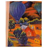 ML - Framed 1997 Albuquerque International Balloon Fiesta Poster by Lynne Windsor