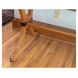 UL - Bevan Funnell Reprodux Traditional English Writing Desk with Leather Inlay