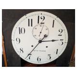 UL - Seth Thomas Thirty Day Wall Clock with Wood Case and Key