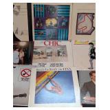 UL - Collection of 18 Vintage Pop and Rock Vinyl Records