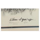 UL - Framed Limited Edition Dog Art Print 