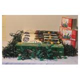 LL - Collection of Assorted Indoor/Outdoor Holiday String Lights