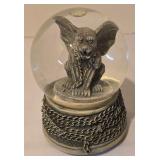 LL - Fantasy Pewter Figurine Collection with Gargoyle Snow Globe and Crystal Orbs