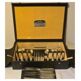 LL - Avin Stainless Steel Flatware Set with Storage Case - 80 Pieces