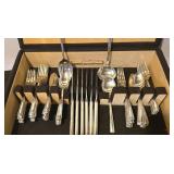LL - Avin Stainless Steel Flatware Set with Storage Case - 80 Pieces