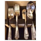 LL - Avin Stainless Steel Flatware Set with Storage Case - 80 Pieces
