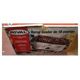 LL - Rival 18 Quart Roaster Oven in Original Box