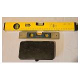 LL - Hand Tools and Accessories Lot with Multi Drawer Storage Cabinet