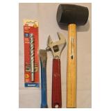 LL - Hand Tools and Accessories Lot with Multi Drawer Storage Cabinet