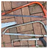 Set of 5 Assorted Hand Saws and Hacksaws
