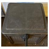 Suncast Outdoor Garden Hose Reel Box with Hose