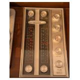 UL - Vintage Mid Century RCA Victor Stereo Console with Turntable and Radio