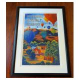 ML - Framed 1997 Albuquerque International Balloon Fiesta Poster by Lynne Windsor