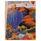 ML - Framed 1997 Albuquerque International Balloon Fiesta Poster by Lynne Windsor