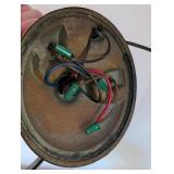 UL - Vintage Brass Double Gooseneck Desk Lamp with Adjustable Shades