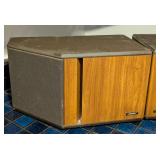 K - Pair of Bose 4.2 Stereo Everywhere Speakers with Wood Grain Finish