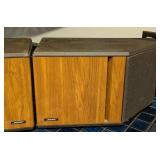 K - Pair of Bose 4.2 Stereo Everywhere Speakers with Wood Grain Finish