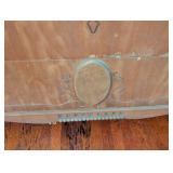 ML - Vintage 3-Drawer Wood Dresser with Brass Pulls