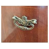 ML - Antique English Mahogany Victorian or Edwardian Mahogany Purdonium / Coal Bin