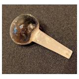 ML - Robert Eickholt Signed Art Glass Perfume Bottle with Stopper