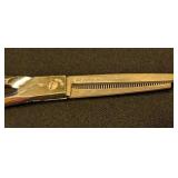 K - Set of 4 Rose Line Stainless Dog Grooming Scissors and Shears