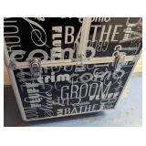 LL - Traveling Grooming Case with Divided Interior and Handle