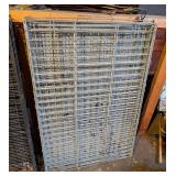 G - Pair of Large Metal Dog Crates